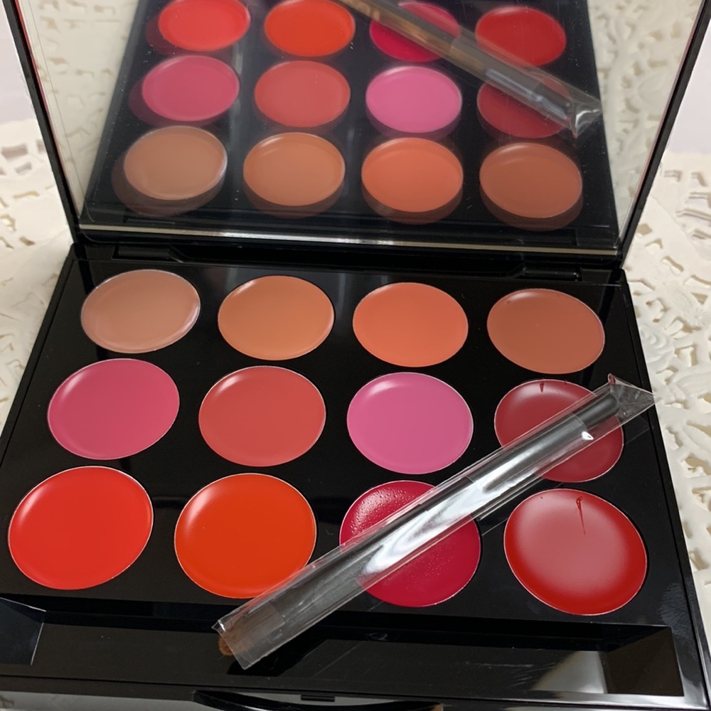 ISH lip statement palette NIB 12 Beautiful Shades Pinks, Reds, Tans. - Picture 12 of 13